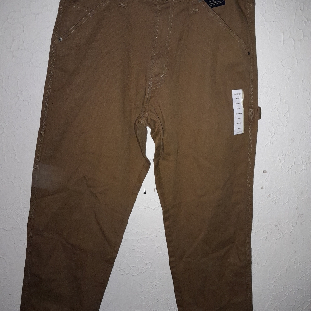 Levi's Men's Brown Carpenter Chinos